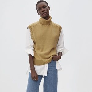 Everlane The Sleeveless Turtleneck Vest